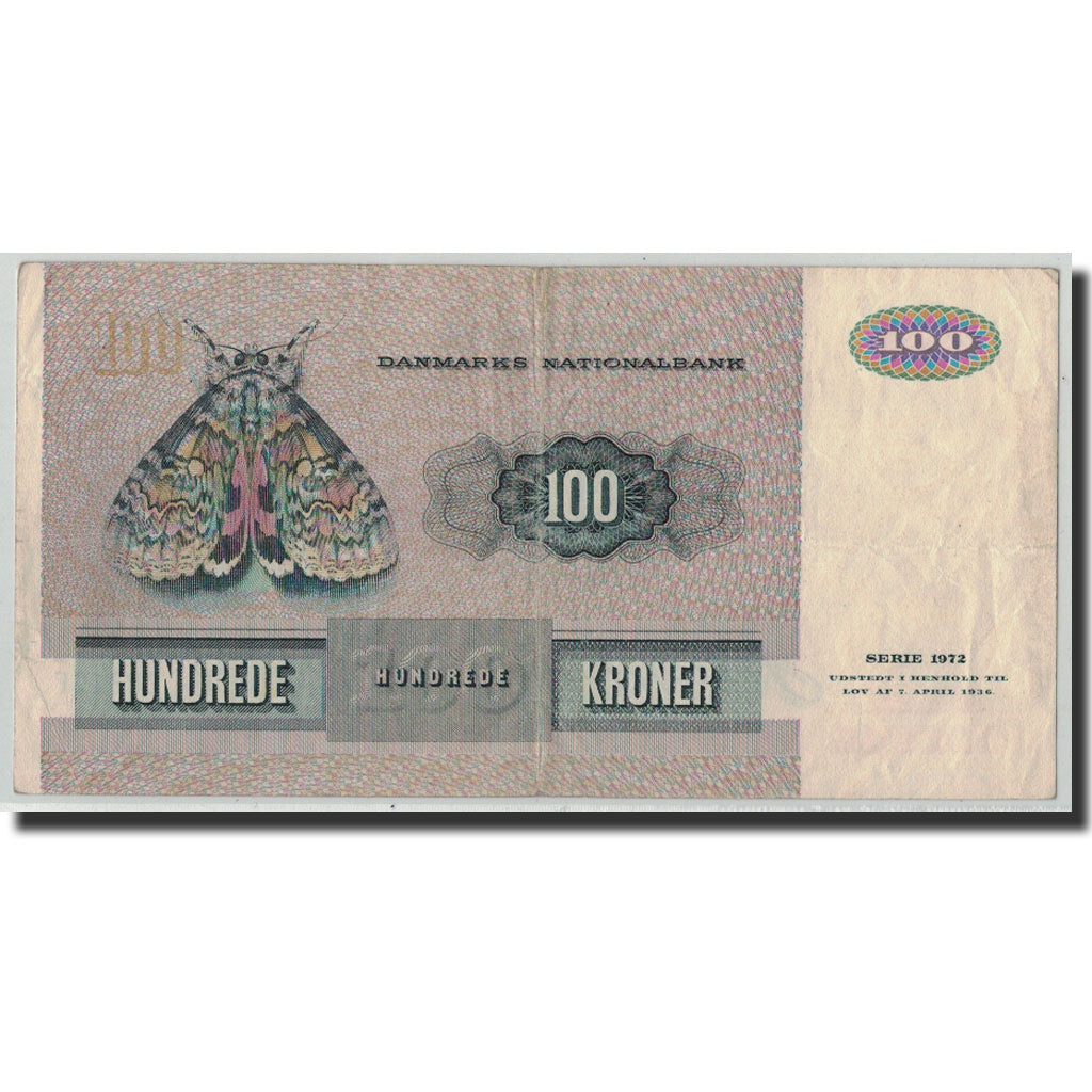 Banknot, 
  
  Dania, 
  
  100 koron