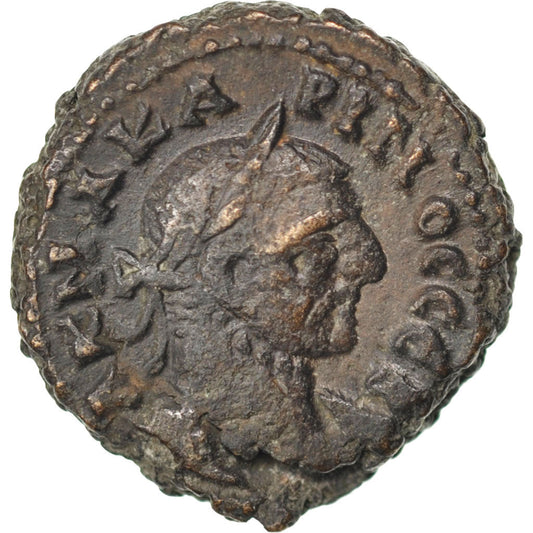 Moneta, 
  
  Karinus, 
  
  Tetradrachma