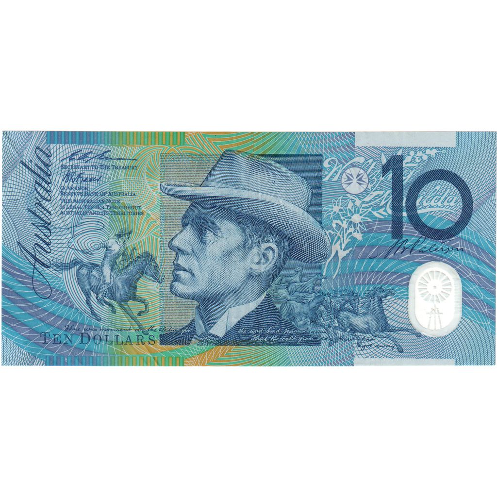 Australia, 
  
  10 dolarów, 
  
  WF(40-45)