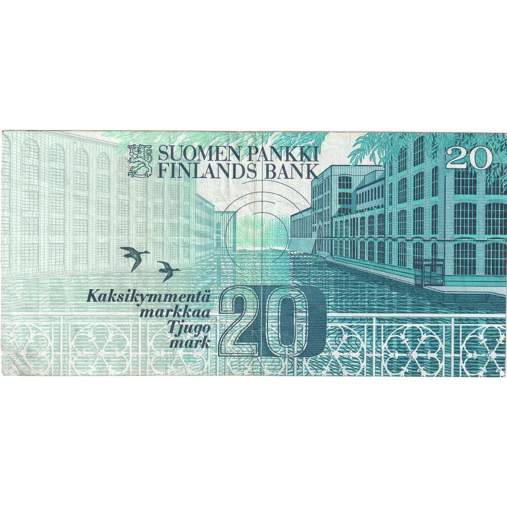 Finlandia, 
  
  20 Markkaa, 
  
  VF(30-35)