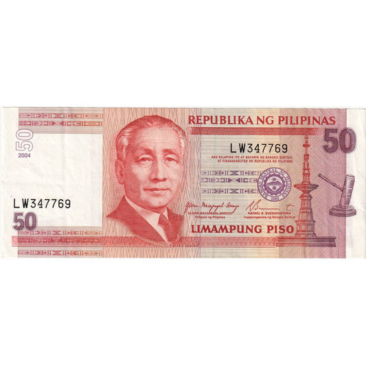 Filipiny, 
  
  50 piso, 
  
  UA(55-58)