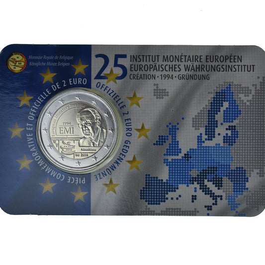 Belgia, 
  
  2 euro, 
  
  Instytut Monetaire Europeen