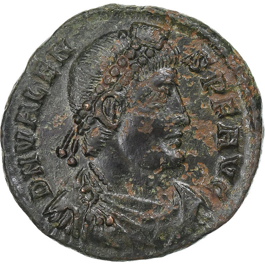 Walens, 
  
  Follis, 
  
  364-367