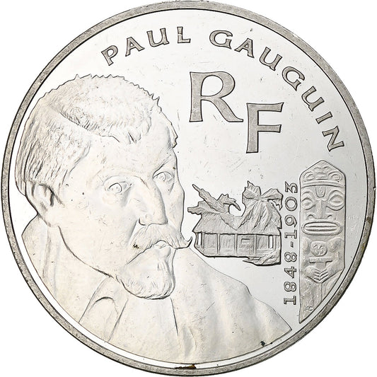 Francja, 
  
  1 1/2 Euro, 
  
  Paula Gauguina