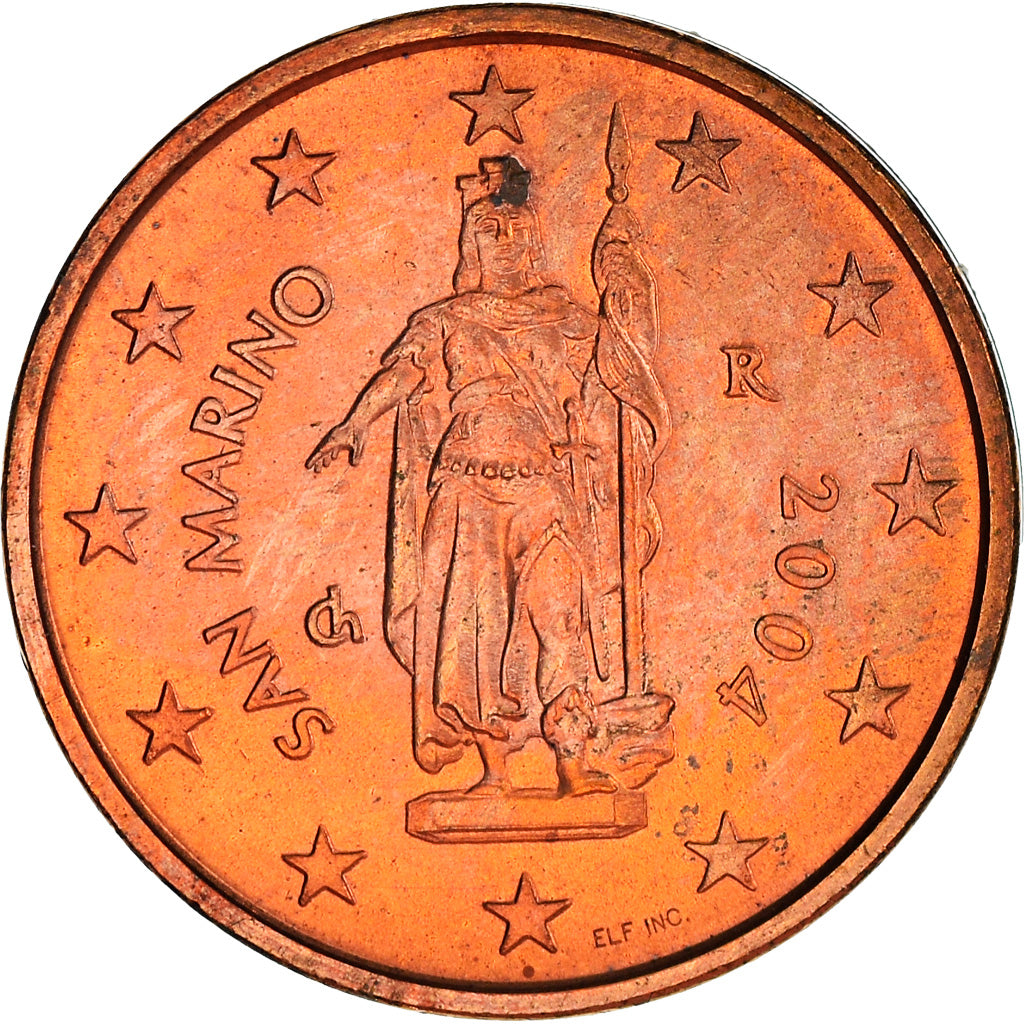 San Marino, 
  
  2 eurocenty, 
  
  2003