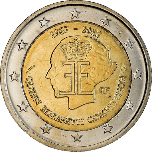 Belgia, 
  
  2 euro, 
  
  Concours Musical de la Reine Elisabeth