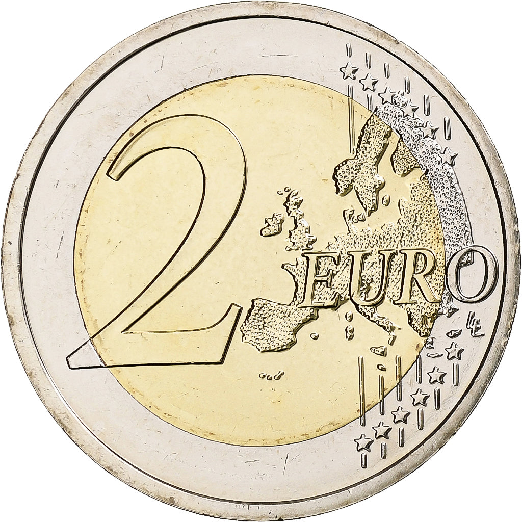 Słowak, 
  
  2 euro, 
  
  25. Jahrestag der Republik