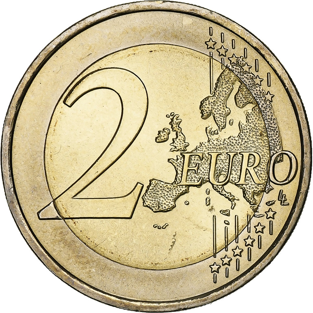 Portugalia, 
  
  2 euro, 
  
  30 Jahre alternatyw. Drapeau Europeen