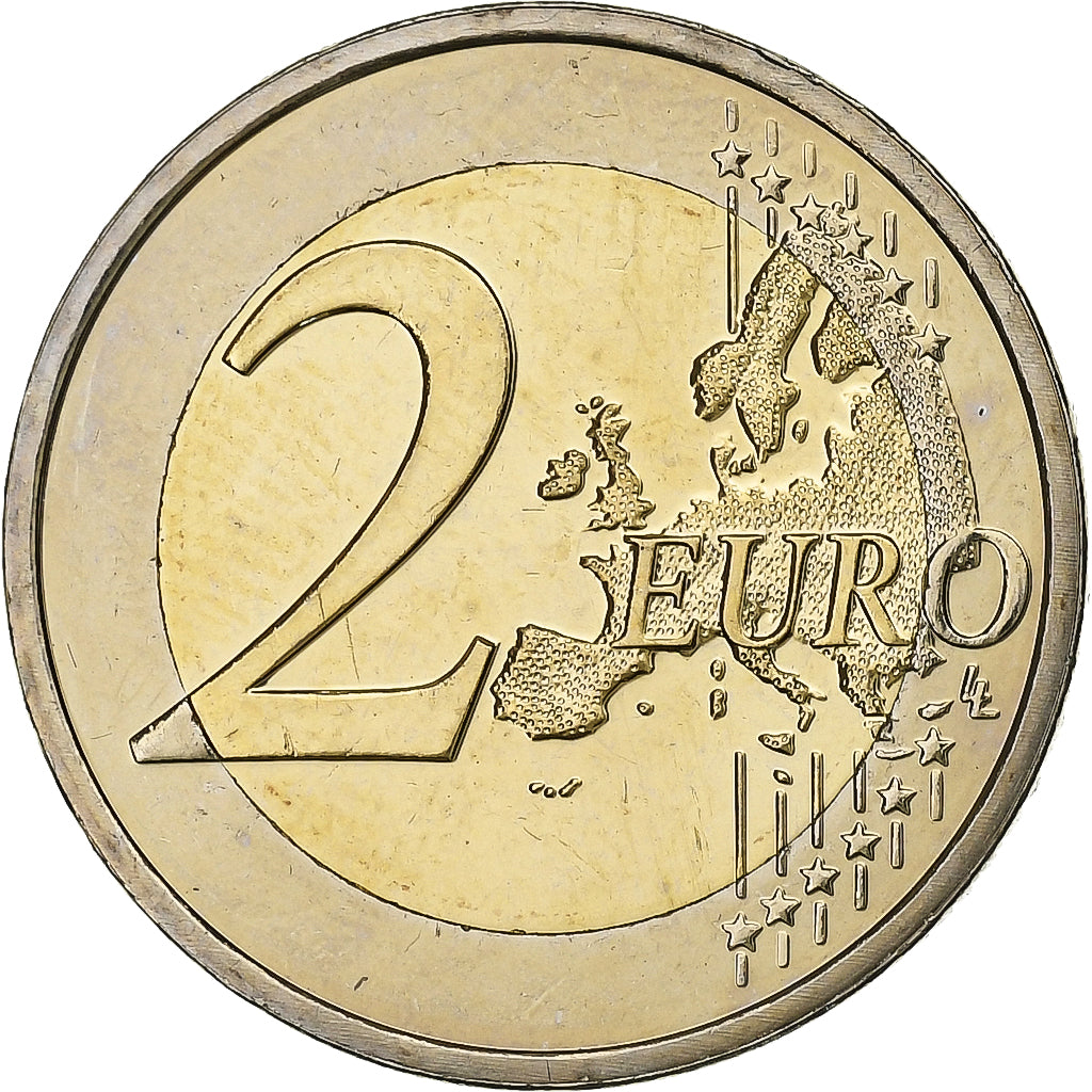 Malta, 
  
  2 euro, 
  
  Europäische Währungsunion