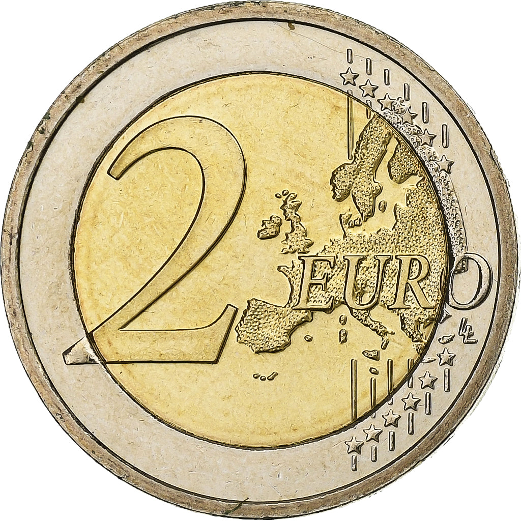 REPUBLIKA IRLANDIA, 
  
  2 euro, 
  
  Europäische Währungsunion