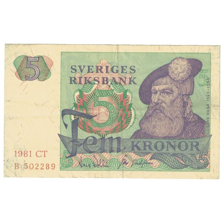 Banknot, 
  
  Szwecja, 
  
  10 koron