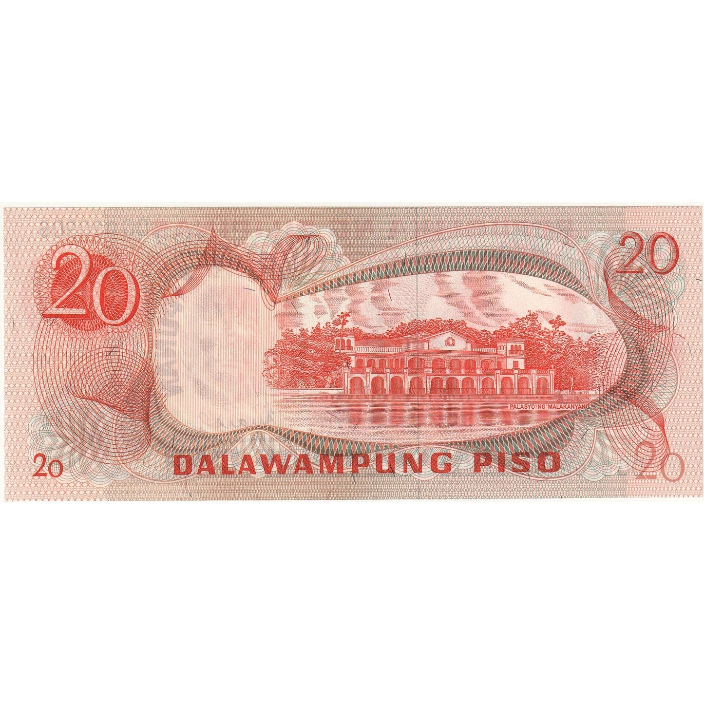 Filipiny, 
  
  20 Piso, 
  
  1969