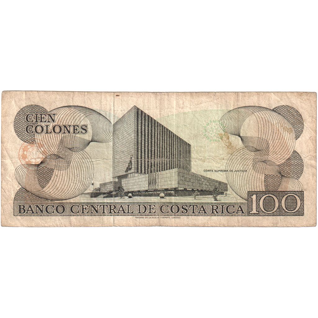 Kostaryka, 
  
  100 Colonów, 
  
  1981-12-24