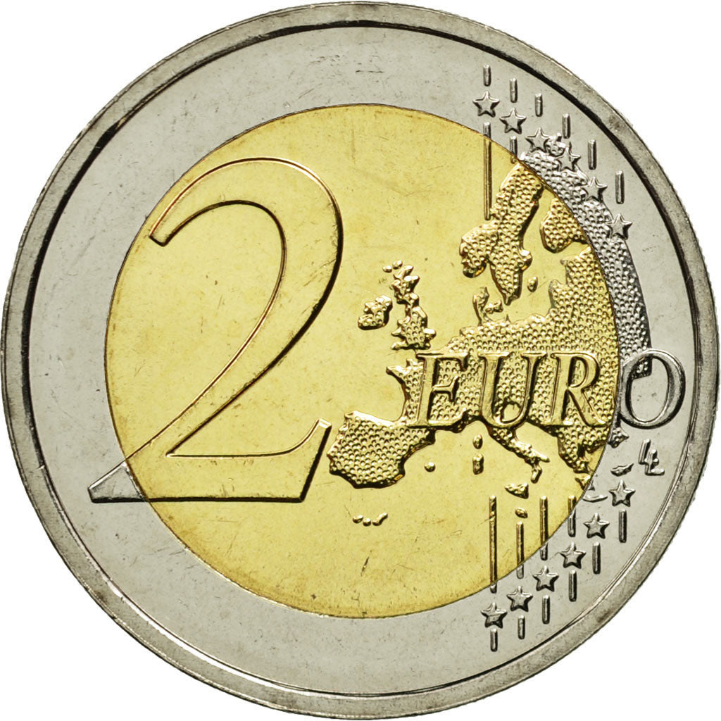 Niederlande, 
  
  2 euro, 
  
  Flaga