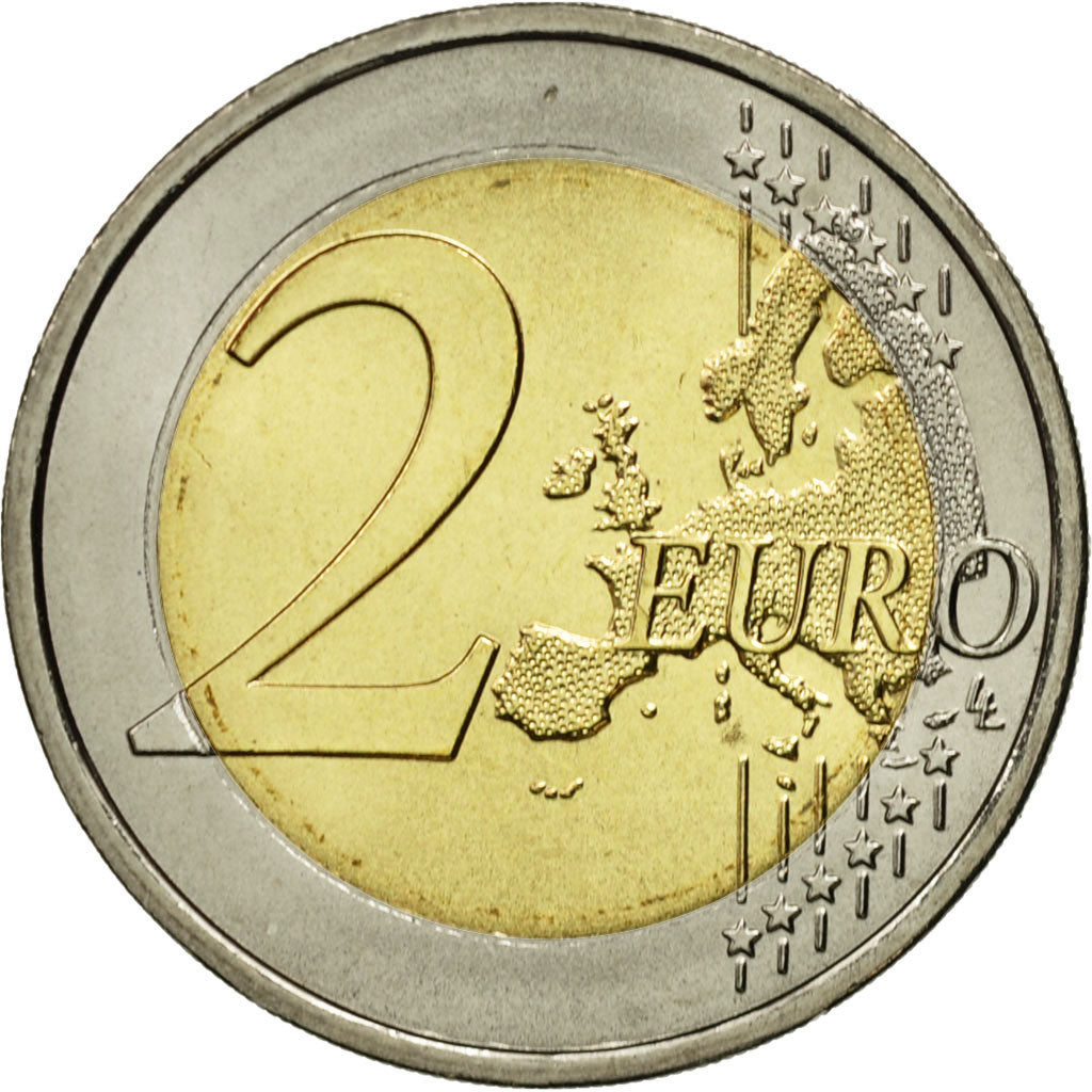 Portugalia, 
  
  2 euro, 
  
  Flaga