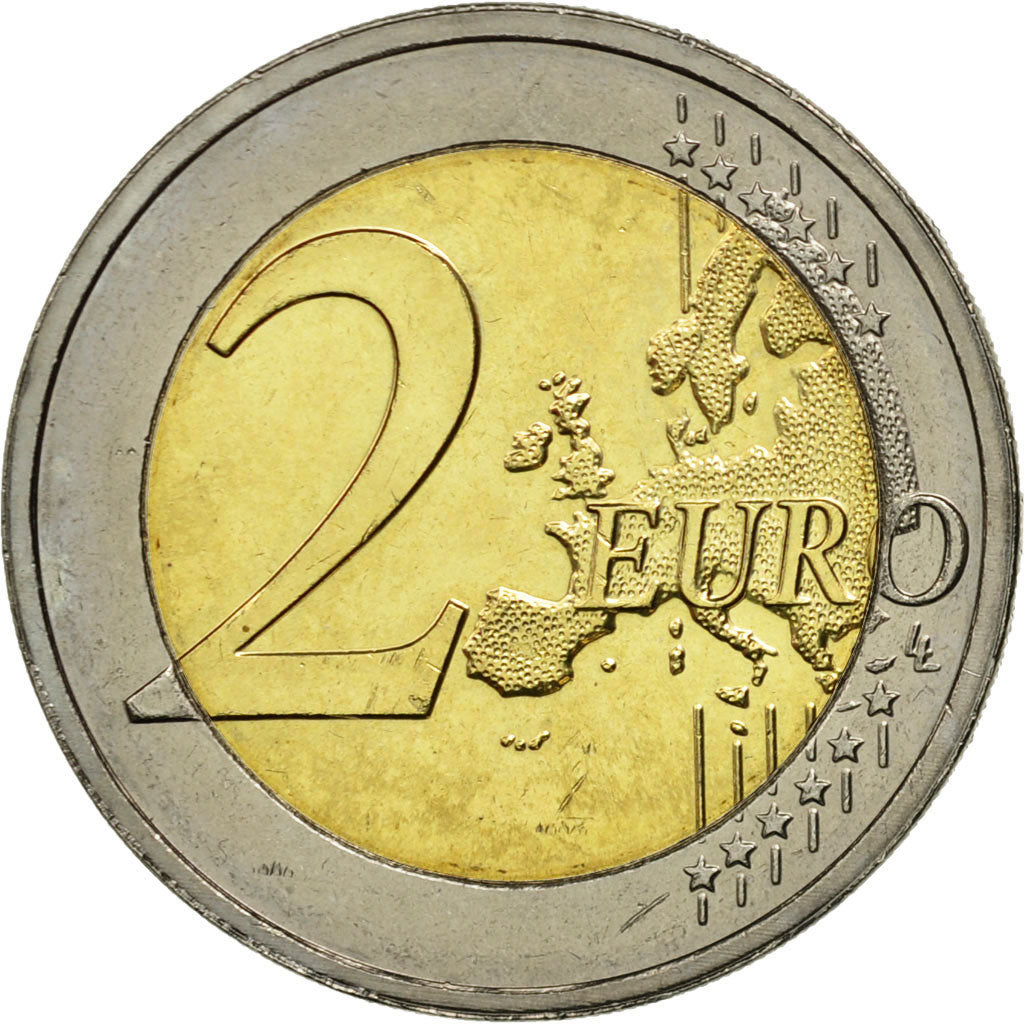 Niederlande, 
  
  2 euro, 
  
  10 Jahre Euro