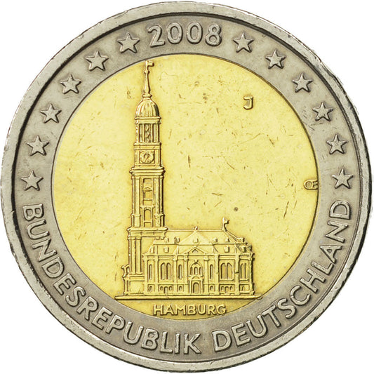 DEUTSCHLAND - BUNDESREPUBLIK, 
  
  2 euro, 
  
  Bundesrepublika Niemiecka