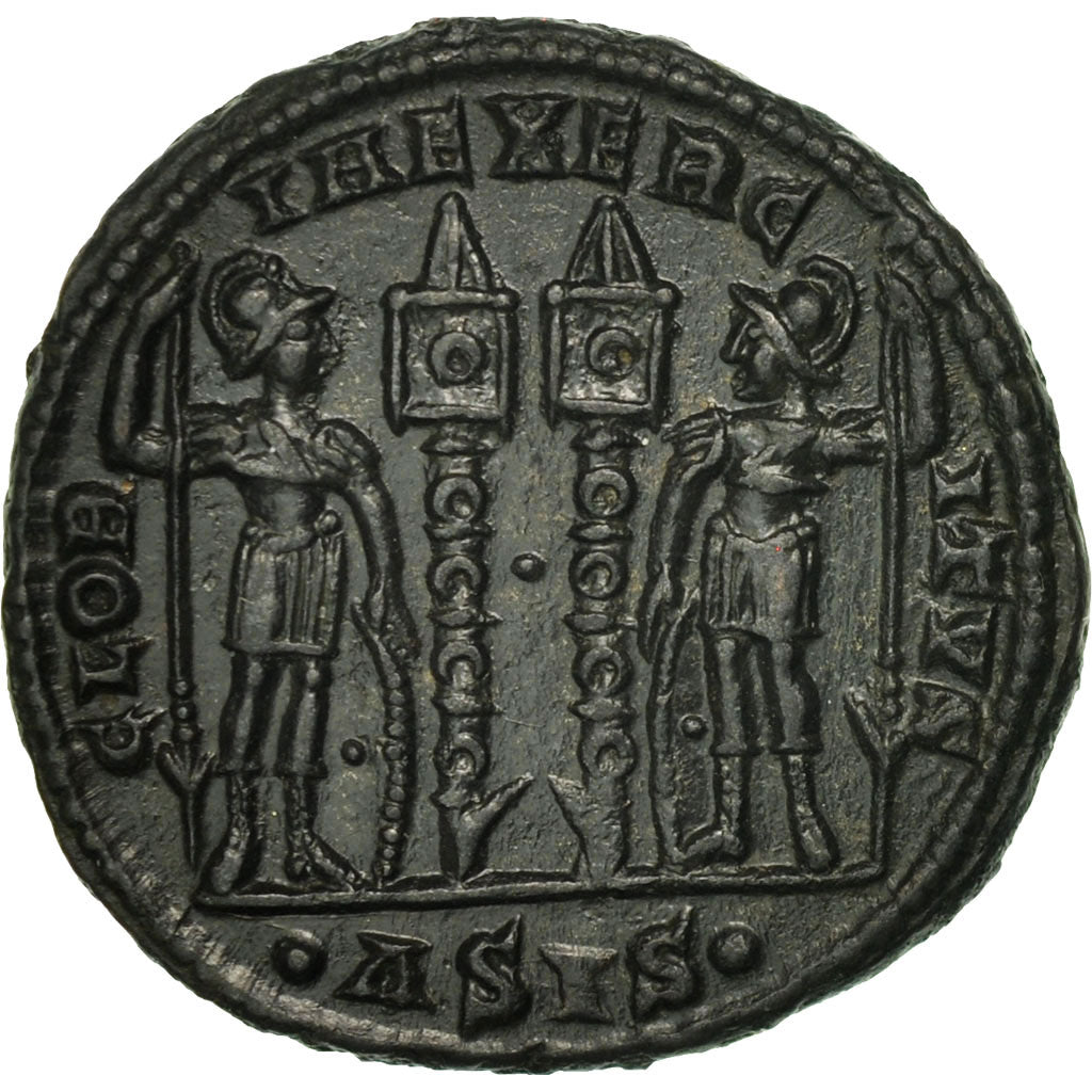 Moneta, 
  
  Konstancjusz II, 
  
  Follis