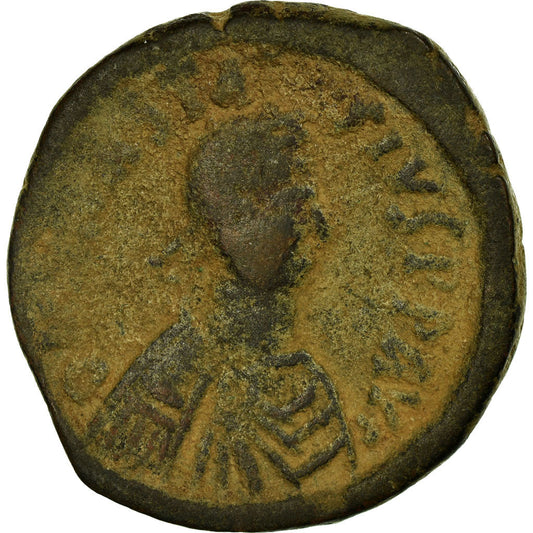 Moneta, 
  
  Anastazjusz I, 
  
  Follis