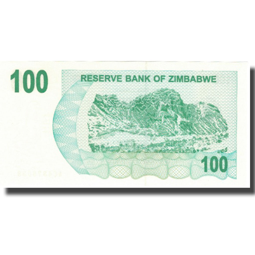 Banknot, 
  
  Zimbabwe, 
  
  100 dolarów