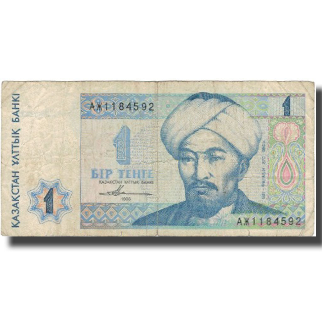 Banknot, 
  
  Kazachstan, 
  
  1 Tenge