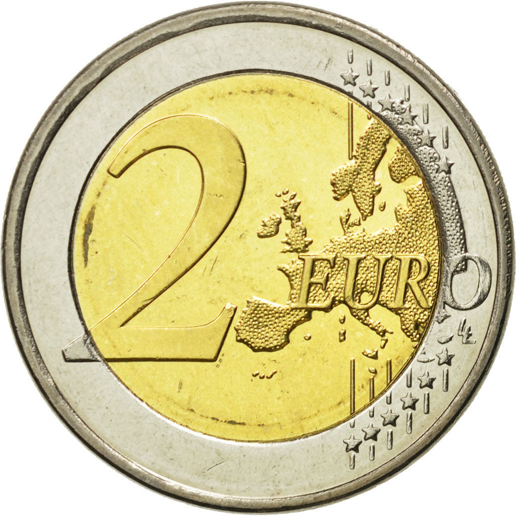 Słowenia, 
  
  2 euro, 
  
  10. Jahrestag der Europäischen Währungsunion