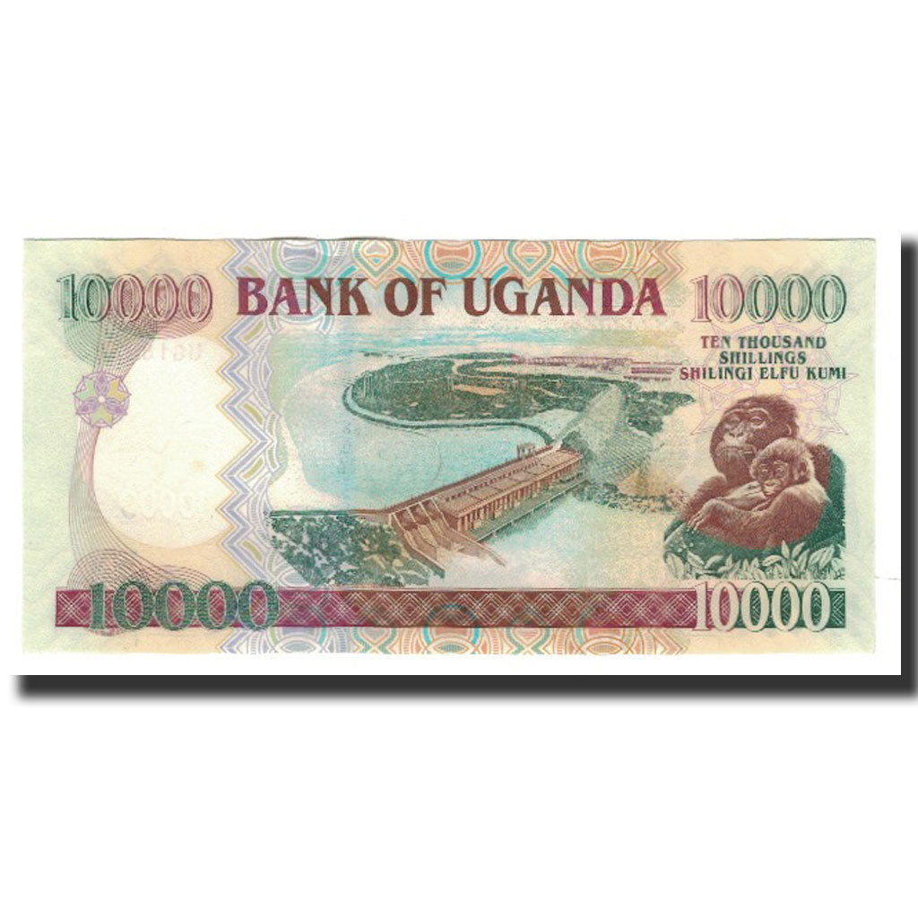 Banknot, 
  
  Uganda, 
  
  10