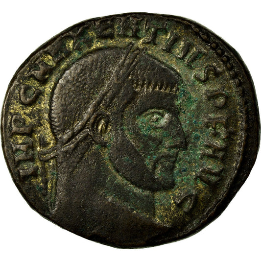 Moneta, 
  
  Maksencjusz, 
  
  Follis