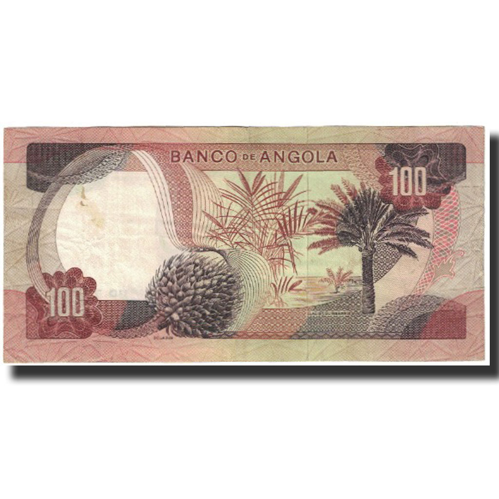 Banknot, 
  
  Angola, 
  
  100 escudo