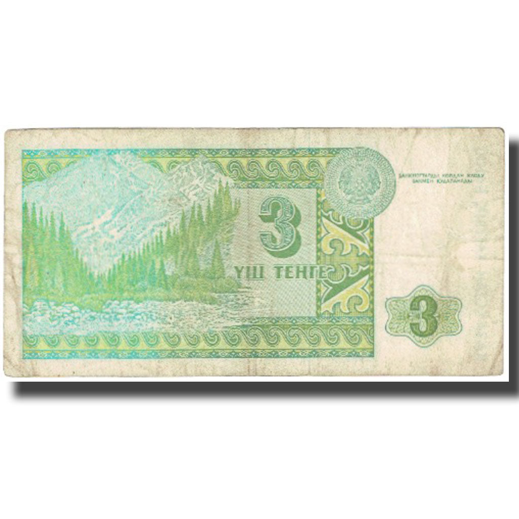 Banknot, 
  
  Kazachstan, 
  
  3 Tenge