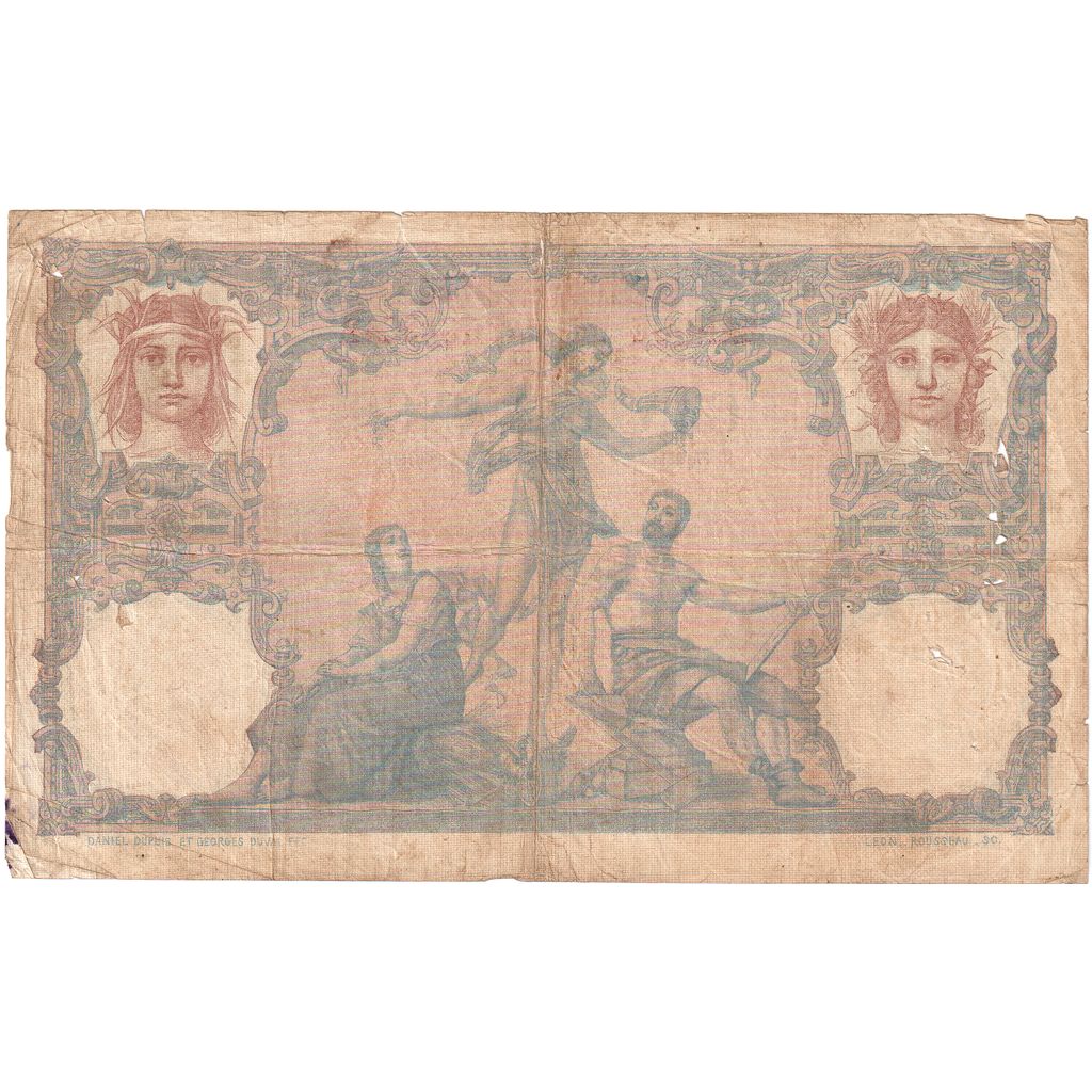 Madagaskar, 
  
  100 franków, 
  
  1893