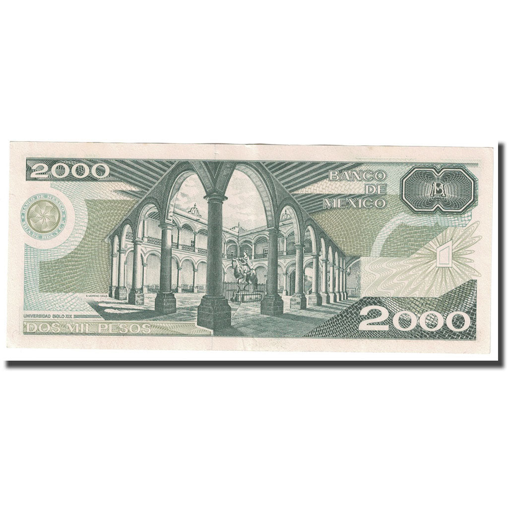 Banknot, 
  
  Meksyk, 
  
  2000 peso