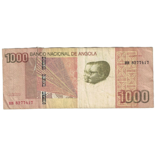 Banknot, 
  
  Angola, 
  
  500 Kwanz