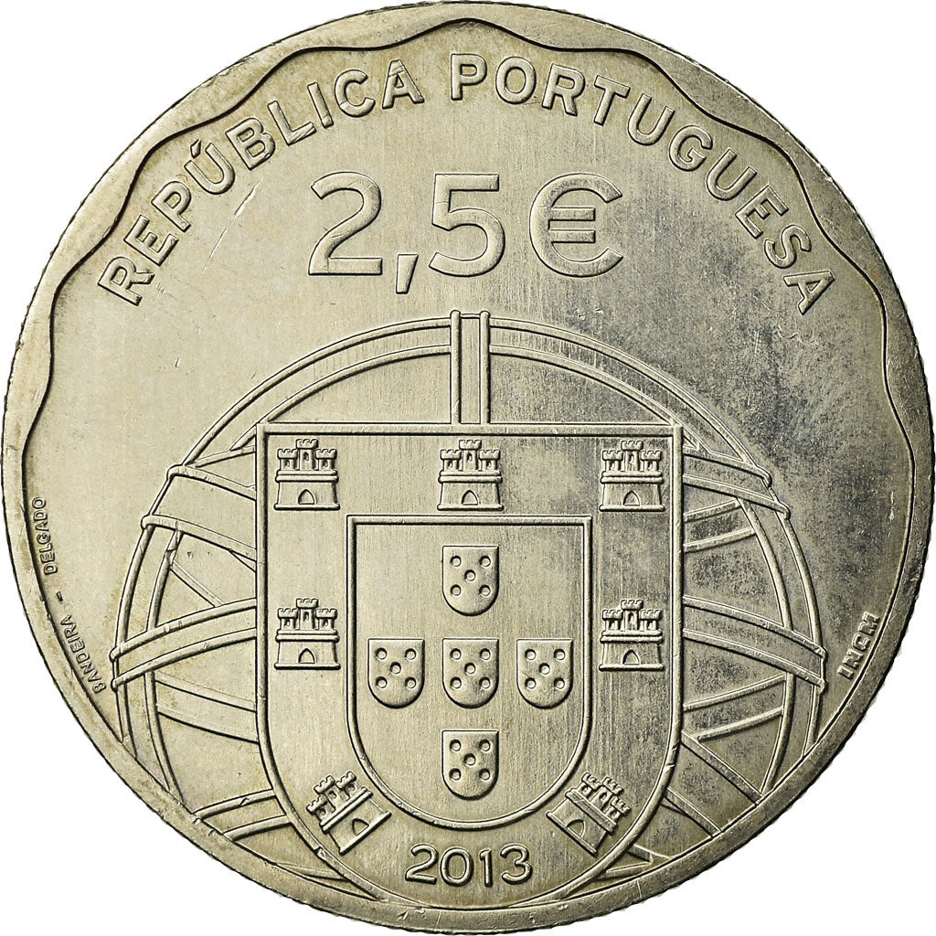 Portugalia, 
  
  2 1/2 Euro, 
  
  UNESCO