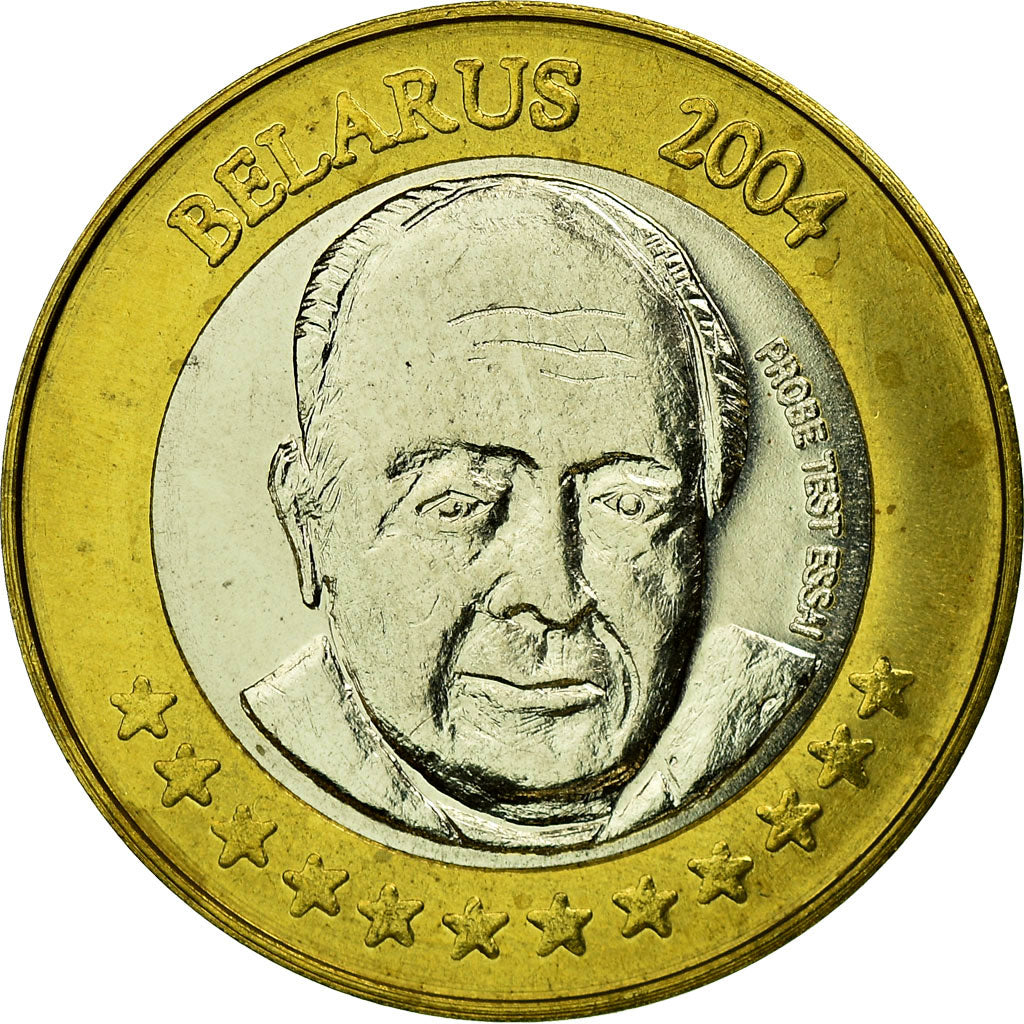 Weißrussland, 
  
  2 euro, 
  
  2004