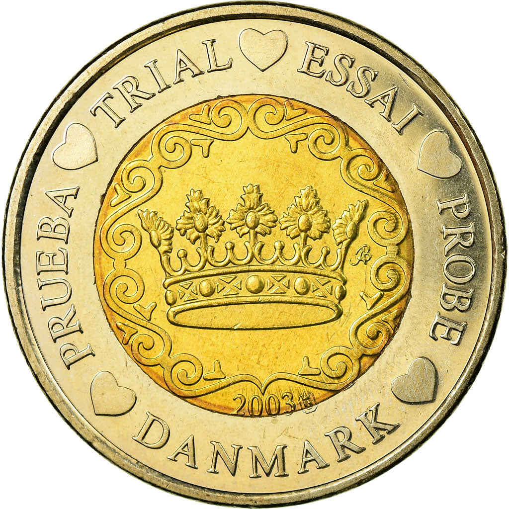 Dania, 
  
  2 euro, 
  
  2003