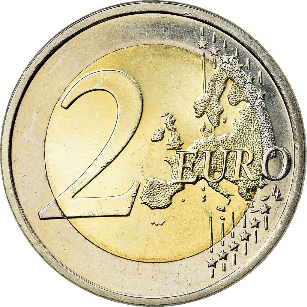 Finlandia, 
  
  2 euro, 
  
  Flaga