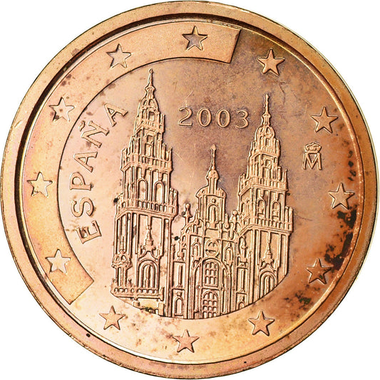 Hiszpan, 
  
  2 eurocenty, 
  
  2003