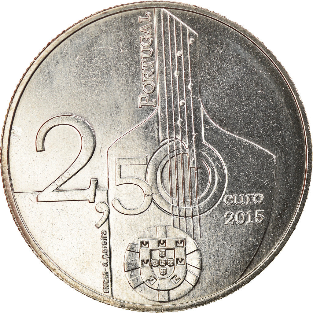 Portugalia, 
  
  2 1/2 Euro, 
  
  O Fado