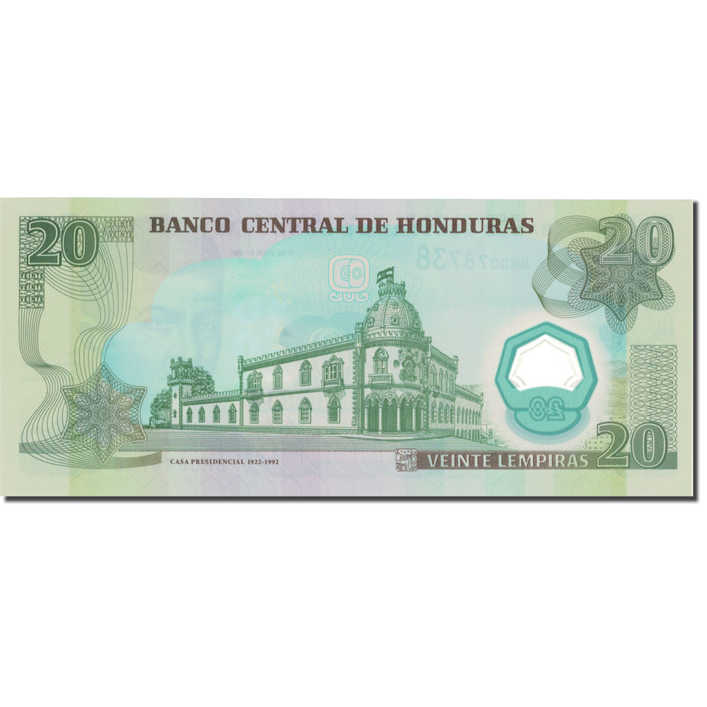 Banknot, 
  
  Honduras, 
  
  20 Lempir