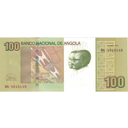 Banknot, 
  
  Angola, 
  
  100 Kwanz