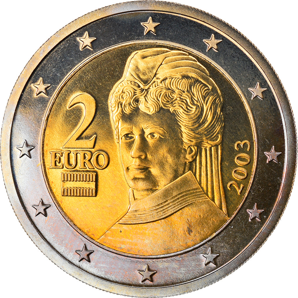 Österreich, 
  
  2 euro, 
  
  2003