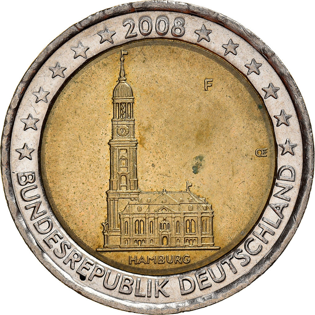 Niemcy, 
  
  2 euro, 
  
  2008