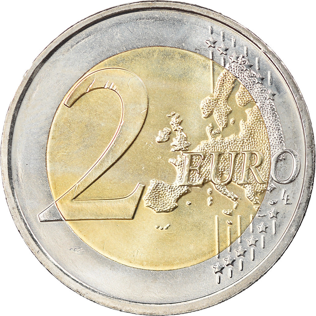 Słowak, 
  
  2 euro, 
  
  Europäischer Vorhang