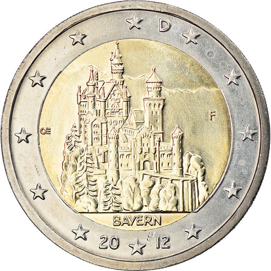 DEUTSCHLAND - BUNDESREPUBLIK, 
  
  2 euro, 
  
  Neuschwansteina