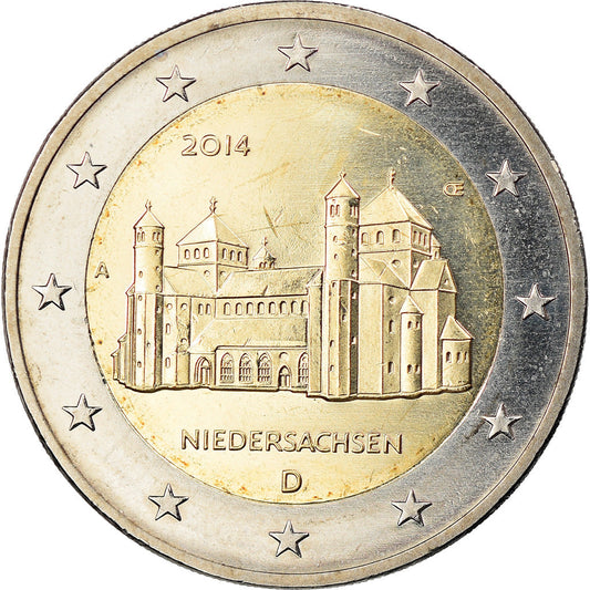 DEUTSCHLAND - BUNDESREPUBLIK, 
  
  2 euro, 
  
  Niedersachsen