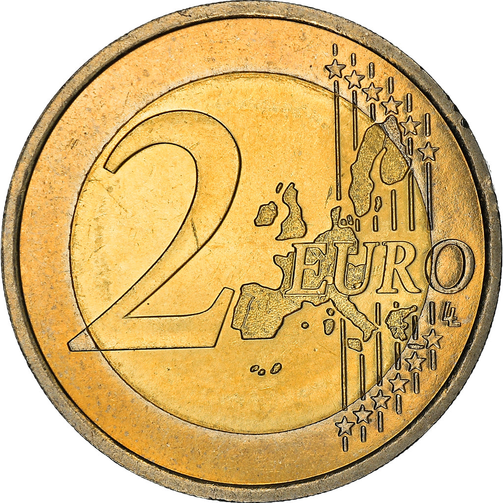 Monako, 
  
  2 euro, 
  
  2001